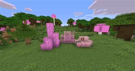 Pretty Pink Minecraft Texture Pack