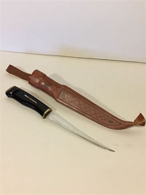 Vtg Normark, 1967 J. Marttiini Finland Knife W Sheath, Hand Ground ...