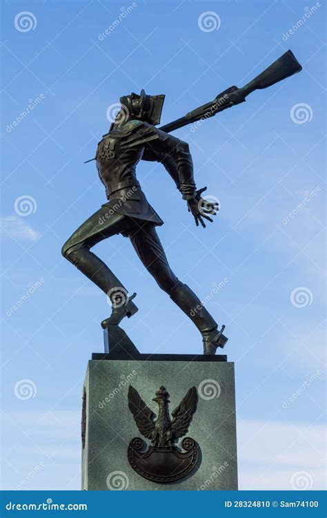 Katyn Massacre Memorial in Jersey City at Hudson River Front Editorial Image - Image of ...