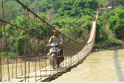 Disangka Terpanjang di Sumsel, Ternyata Jembatan Gantung Pagar Batu Lahat Masuk yang Terpanjang ...