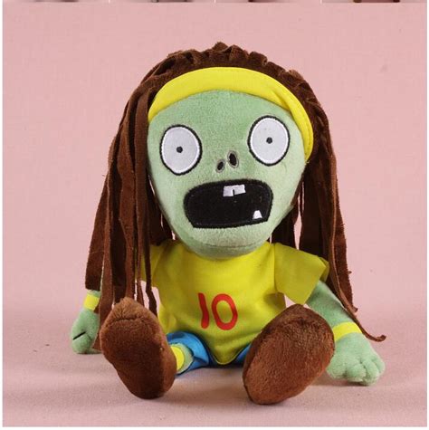 2017 New arrive hot sale Plants vs Zombies Plush Toys 30cm Zombies plush toy doll (hat zombie ...