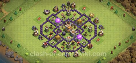 Farming Base TH7 Max Levels with Link, Anti Air / Dragon, Hybrid - Town ...