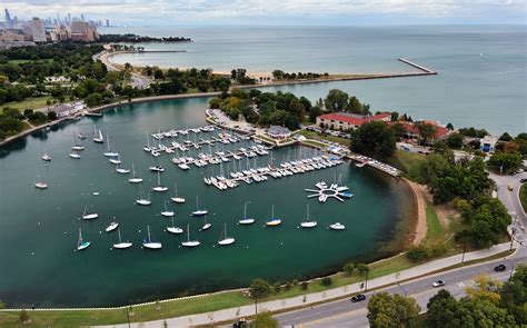 Jackson Park Outer Harbor, the Chicago Harbors in Chicago, IL, United ...