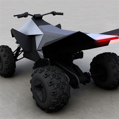 TESLA CYBERQUAD 2019 | CGTrader