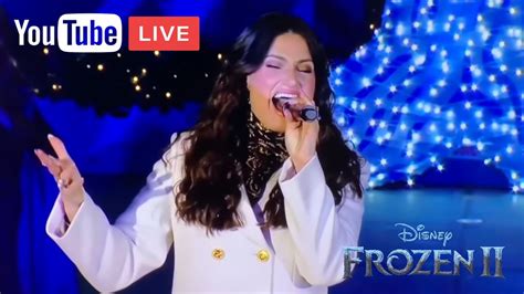 Idina Menzel singing 'Show Yourself' LIVE - Frozen 2 ️ | Idina Menzel ...