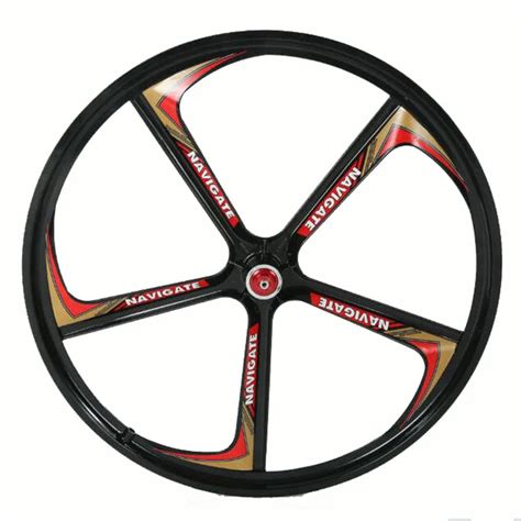 MTB bike rim 5 spokes wheels 29" mountain bike wheels magnesium alloy Mountain Bicycle Wheel ...