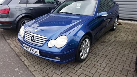 Mercedes-Benz C180 *HUGE SPEC* 6 Speed MANUAL, Coupe Kompressor 2003 in Blue, C Class Coupe | in ...