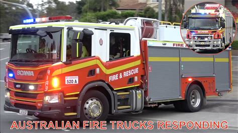 One Hour of Australian Fire Trucks Responding - BEST OF 2021 - YouTube