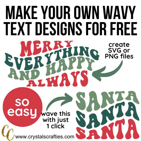 How to make Wavy Text Designs