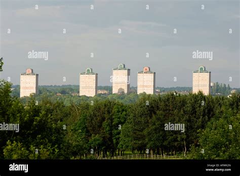 High Rises, Motherwell, Scotland Stock Photo, Royalty Free Image ...