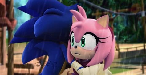 Don't cry | Sonic and amy, Sonic boom, Sonic