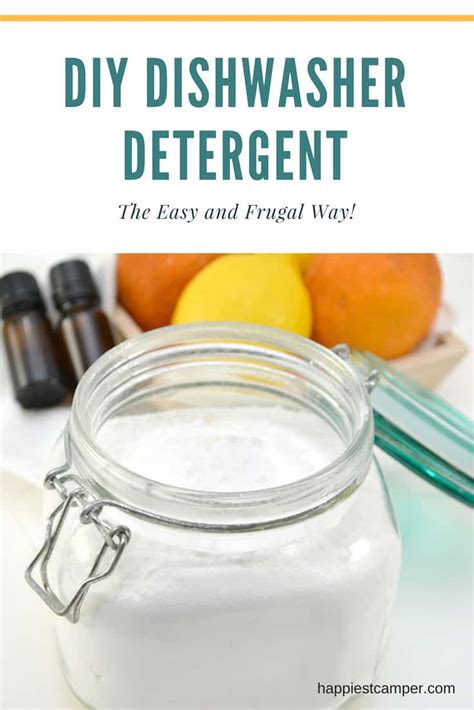 Dishwasher Detergent DIY