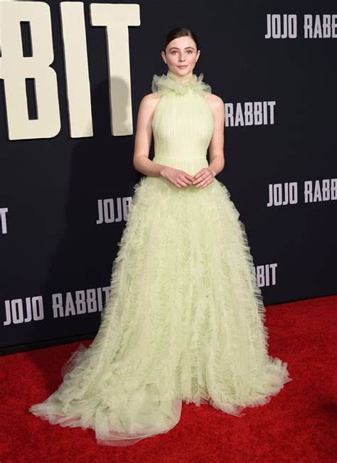 THOMASIN MCKENZIE at Jojo Rabbit Premiere in Los Angeles 10/15/2019 – HawtCelebs