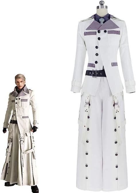 Amazon.com: Final Fantasy VII Remake Rufus Shinra Cosplay Costume3336 : Toys & Games