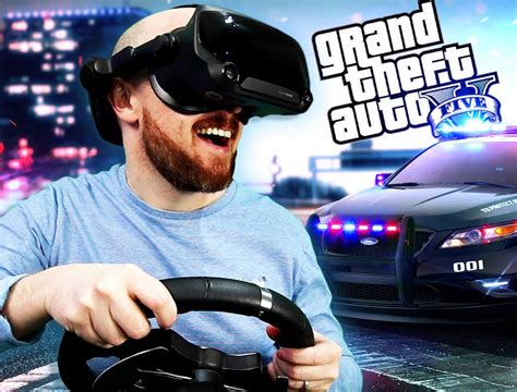 What It's Like to Play GTA 5 in Virtual Reality with a Steering Wheel - TechEBlog