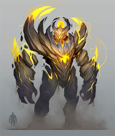 Earth Elemental Golem Art - World of Warcraft: Dragonflight Art Gallery