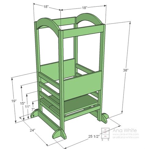 Folding Kitchen Helper Plans - KITCHEN