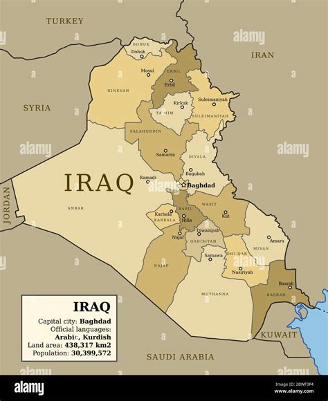 Map of mosul hi-res stock photography and images - Alamy