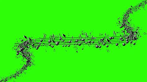 Animated Background with Musical Notes, Music Notes Stock Footage ...