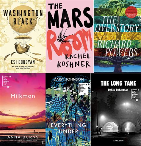 The Man Booker Prize 2018 Shortlist — Lonesome Reader