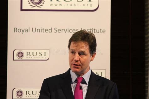 Nick Clegg: Britain S Deputy Prime Minister. Editorial Image - Image of ...