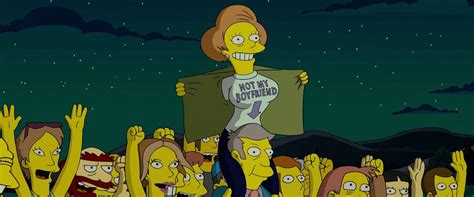 Download Edna Krabappel From The Simpsons Movie Wallpaper | Wallpapers.com