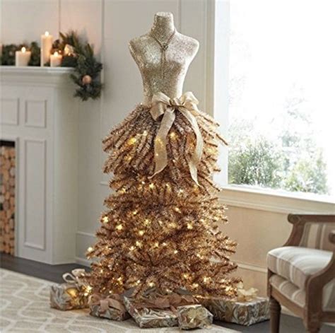 DRESS christmas prelit tree | Christmas