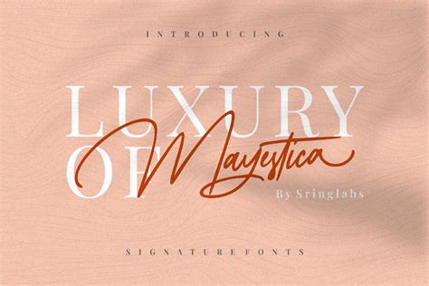 Download Mayestica – Luxury Signature Font Font for free | Font Style