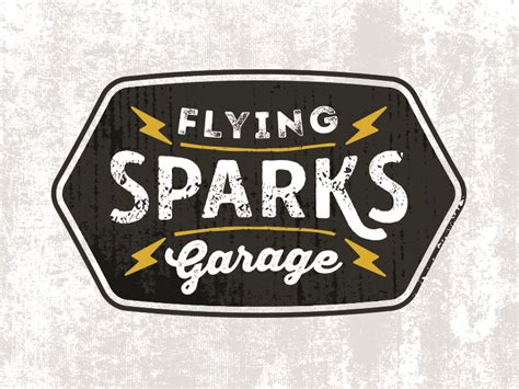 Flying Sparks Garage by Charlie Chauvin on Dribbble