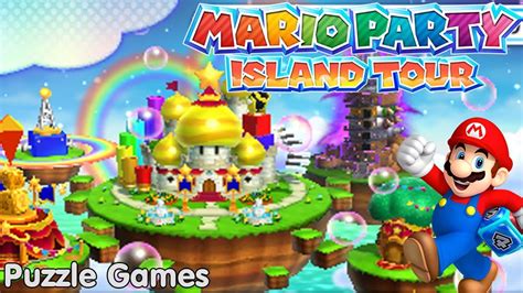 Mario Party: Island Tour! Minigame Mode - Puzzle Games - YouTube