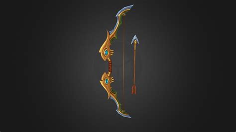 Elven_Bow - 3D model by manastation [538ef96] - Sketchfab