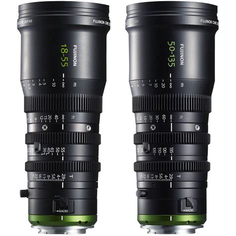 Fujinon MK18-55 & MK50-135 T2.9 Cine-Style Lens Kit (E-Mount)