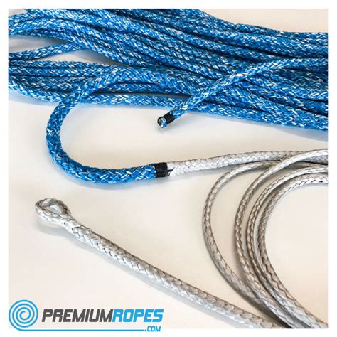 Great way to make a dinghy halyard with singlebraid Dyneema SSR with ...