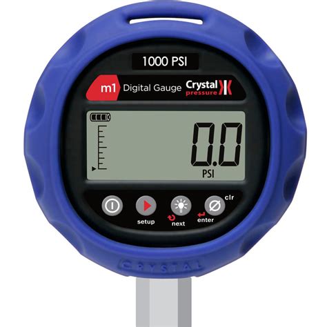 Crystal M1 Series Digital Pressure Gauge – Kingsway Instruments