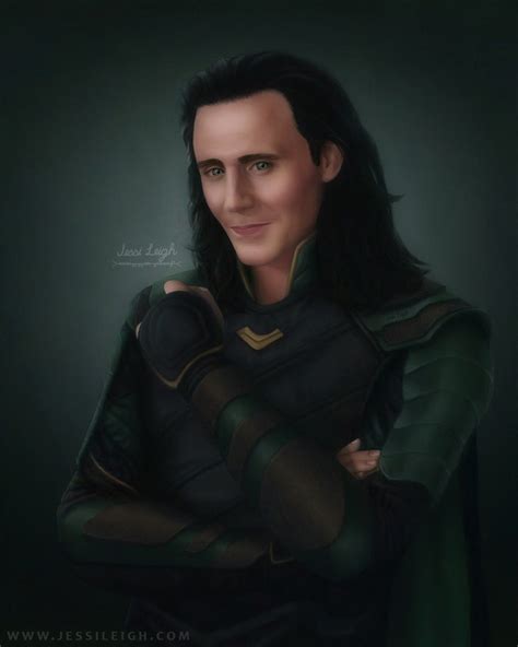 Loki Ragnarok Portrait — Jessi Leigh's Art Portfolio