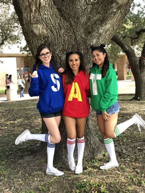 Alvin and the chipmunks #bffhalloweencostumes Alvin and the chipmunks | Duo halloween costumes ...