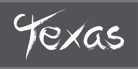 Texas | Font Zillion