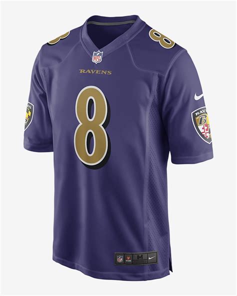 NFL Baltimore Ravens (Lamar Jackson) Men's Game Football Jersey. Nike.com