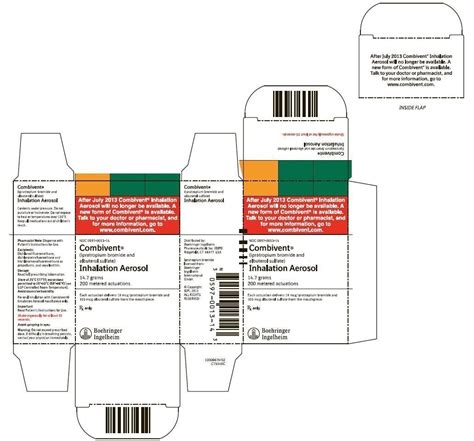 Combivent: Package Insert / Prescribing Information