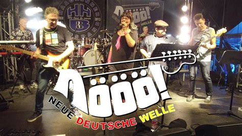 Nööö! Neue Deutsche Welle Coverband spielt Monotonie von Ideal - YouTube