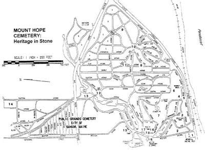 Cemetery Map - Mount Hope Cemetery Corp & Crematory - America's Second ...