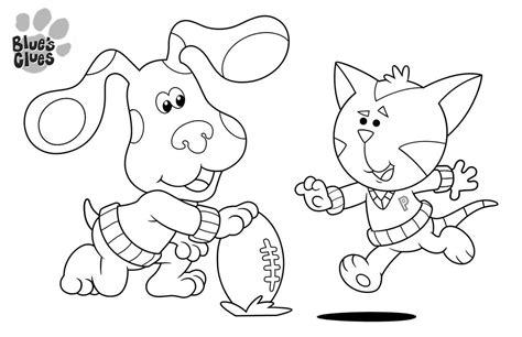 blues clues coloring pages soccer, the pic you can find at Coloring ...