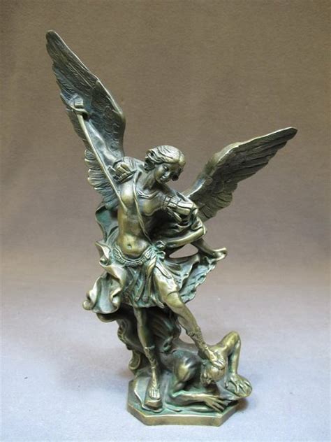 82: European Archangel Gabriel bronze statue - Sep 25, 2012 | Antiques ...