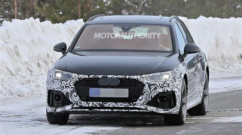 2021 Audi RS 4 Avant spy shots