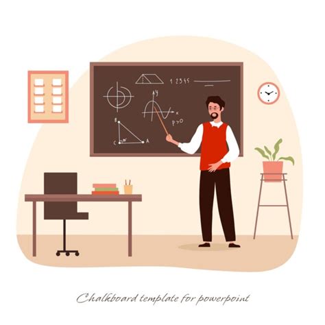 Chalkboard Template For Powerpoint | Master Bundles