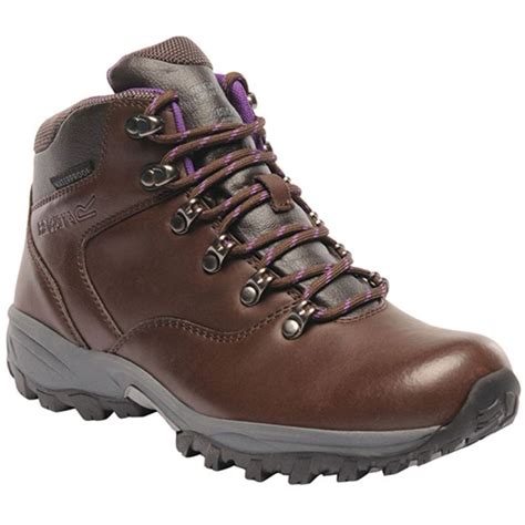 Regatta Womens/Ladies Lady Bainsford Waterproof Leather Walking Boots | Outdoor Look