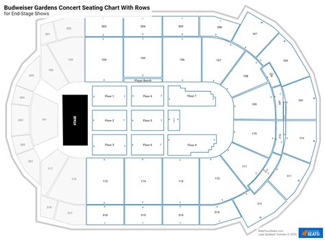 Budweiser Gardens Seating Chart - RateYourSeats.com