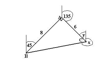 Bearings | gcse-revision, maths, trigonometry, bearings | Revision World