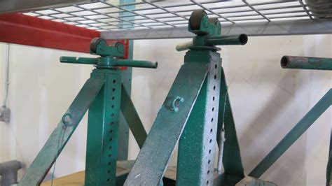 Greenlee 683 Screw-Type Reel Stands & Rollers (2 units) - Oahu Auctions