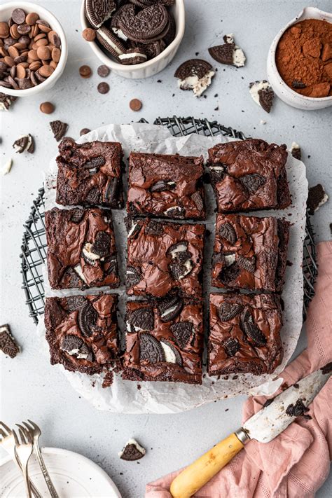 The BEST Oreo Brownies Recipe - Confessions of a Baking Queen